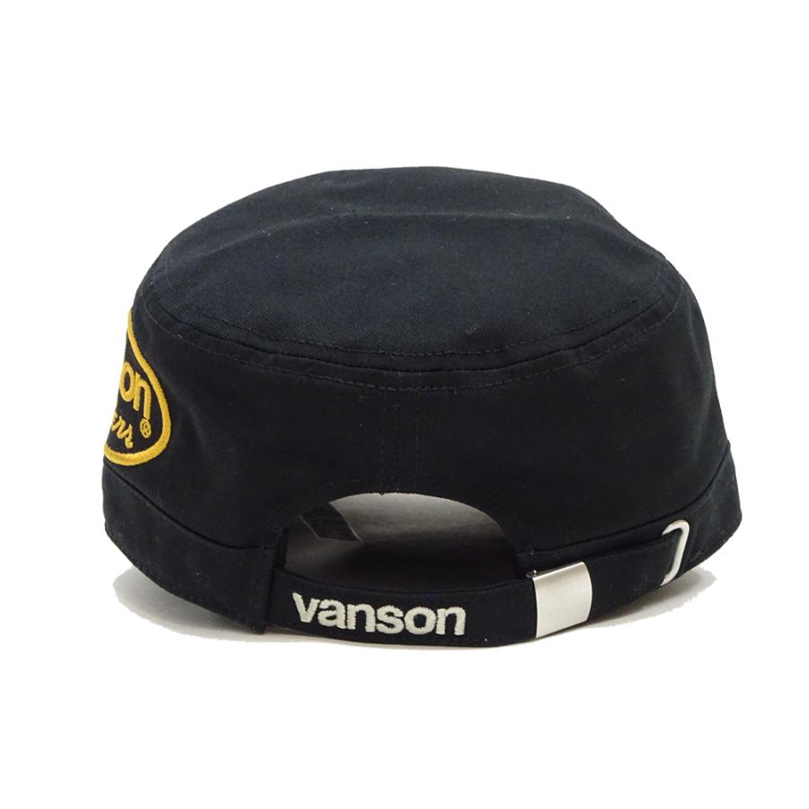 VANSON（バンソン） ワークキャップ VANSON 3方パネル キャップ 帽子