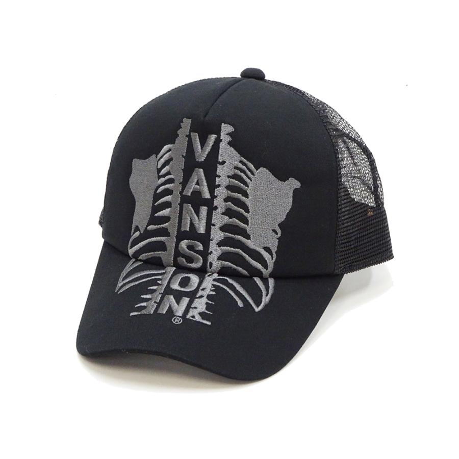 VANSON（バンソン） メッシュキャップ 帽子 刺繍 ヒューマンボーン