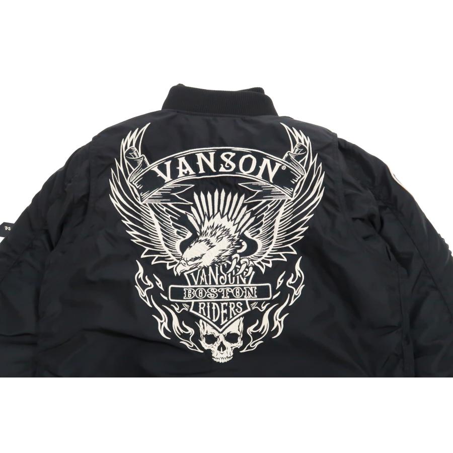 VANSON バンソン MA-1 フライトジャケット 着脱式フロントネック VANSON バンソン MA-1 フライトジャケット 着脱式フロントネック