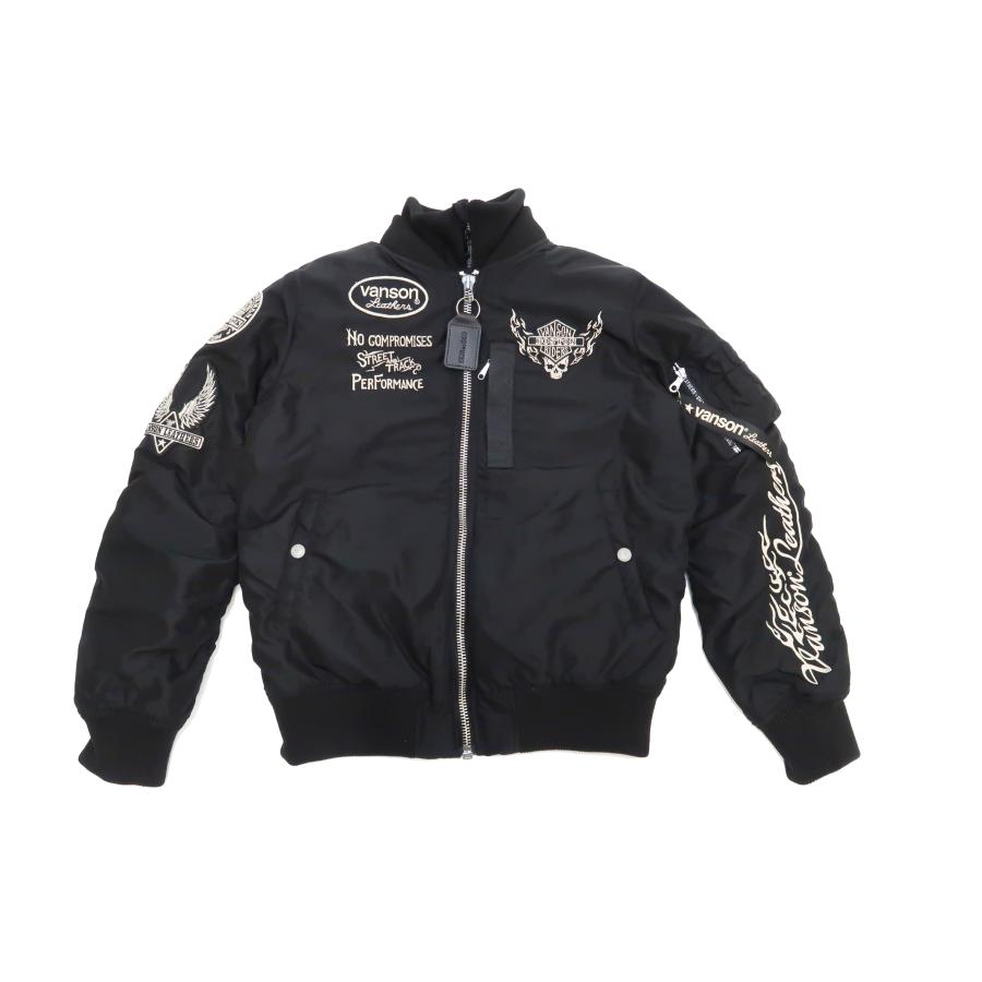 VANSON バンソン MA-1 フライトジャケット 着脱式フロントネック VANSON バンソン MA-1 フライトジャケット 着脱式フロントネック