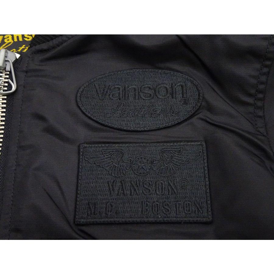 VANSON（バンソン） ライトMA-1 中綿無し ライトアウター ワンスター
