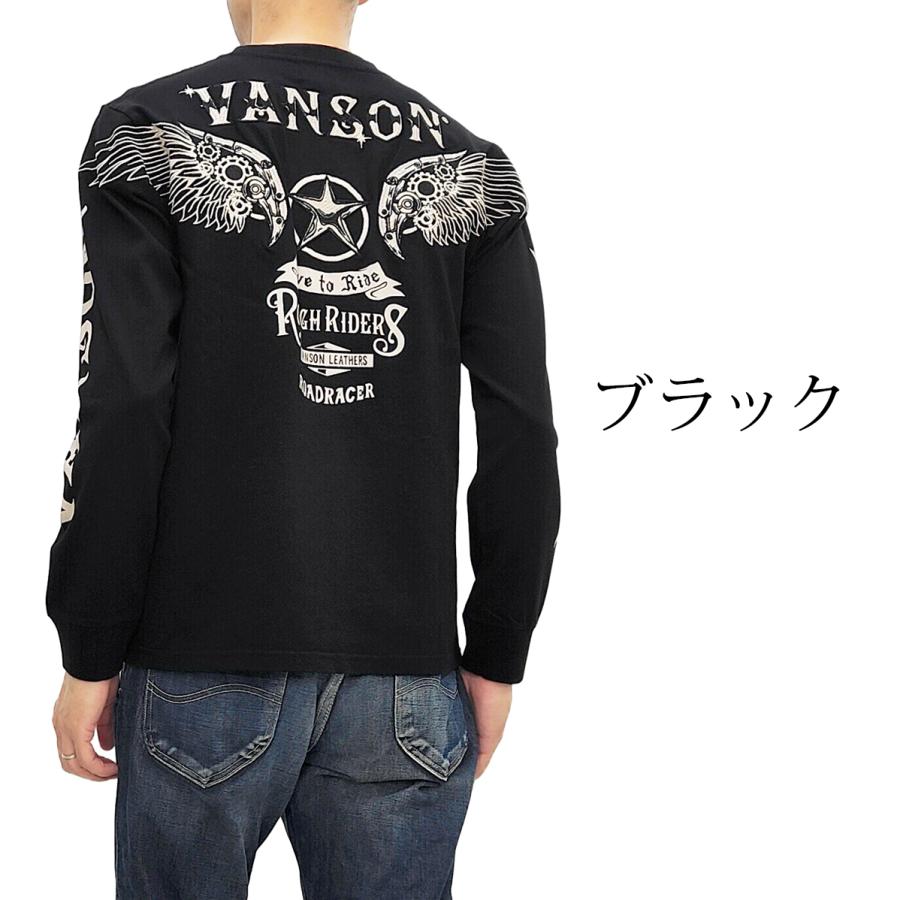 VANSON（バンソン） ロンT フライングスター ロードレーサー 長袖T