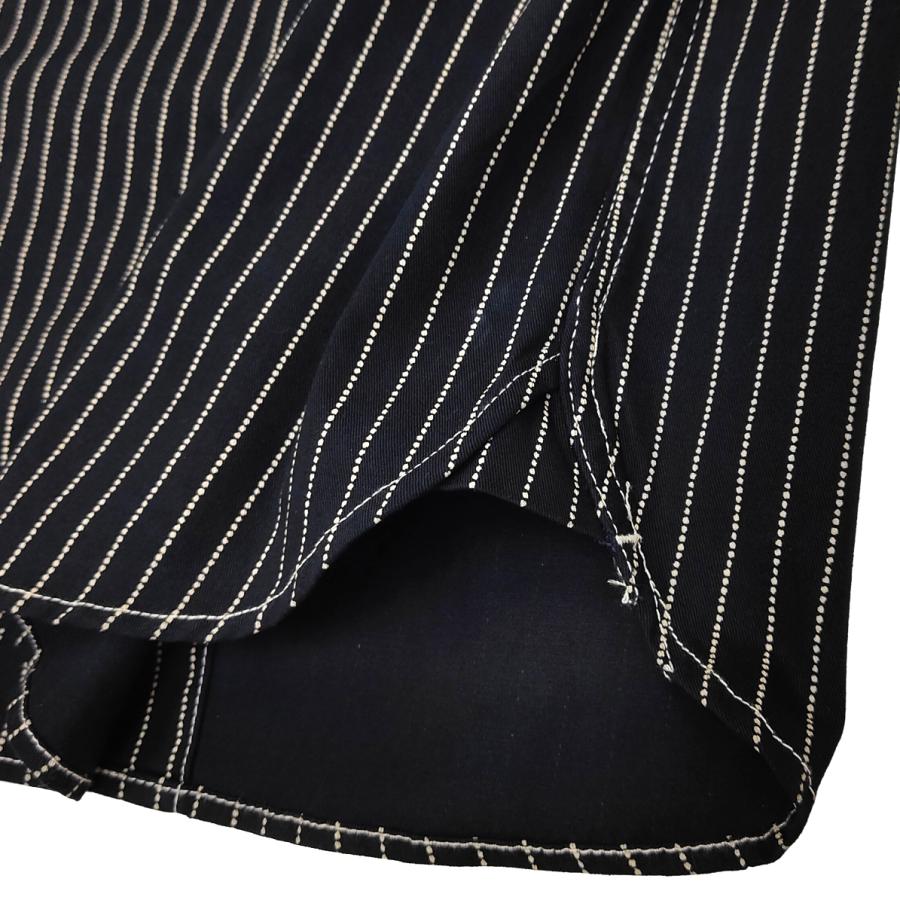 VANSON（バンソン） ウォバッシュストライプ ワークシャツ ツイル 長袖