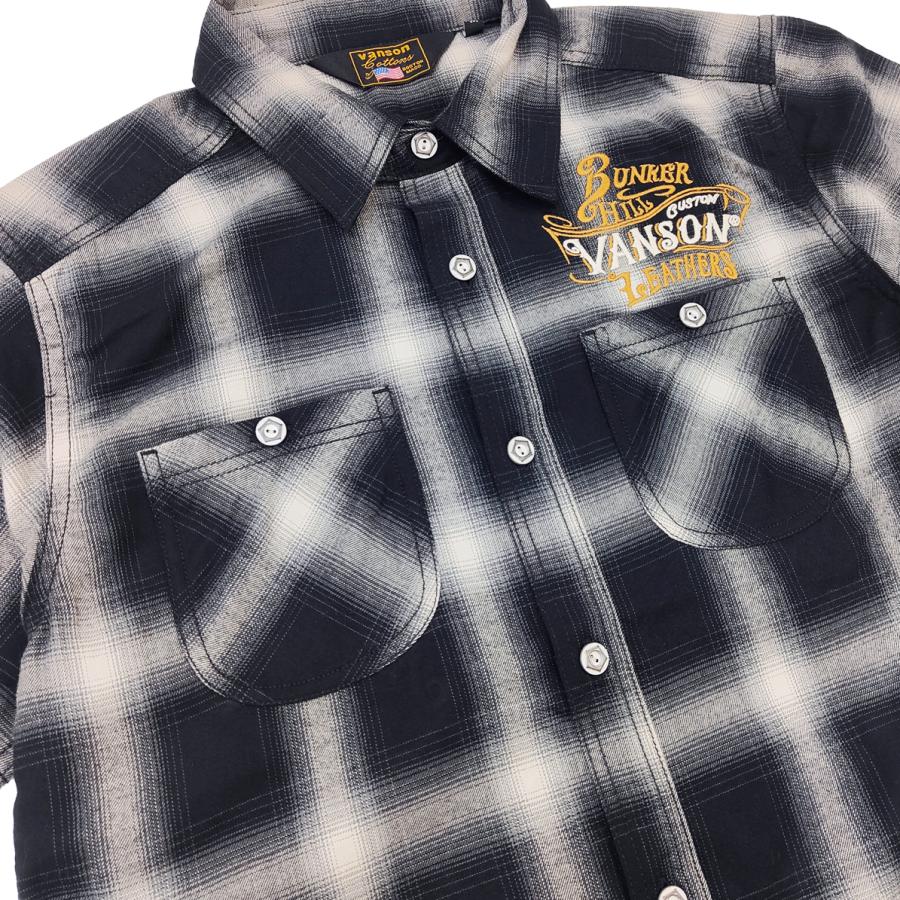＊VANSON レオパード 切替 刺繍 ワッペン 開襟 半袖シャツ XL improves（インプローブス） 半袖シャツ メンズ 総柄 ペイズリー