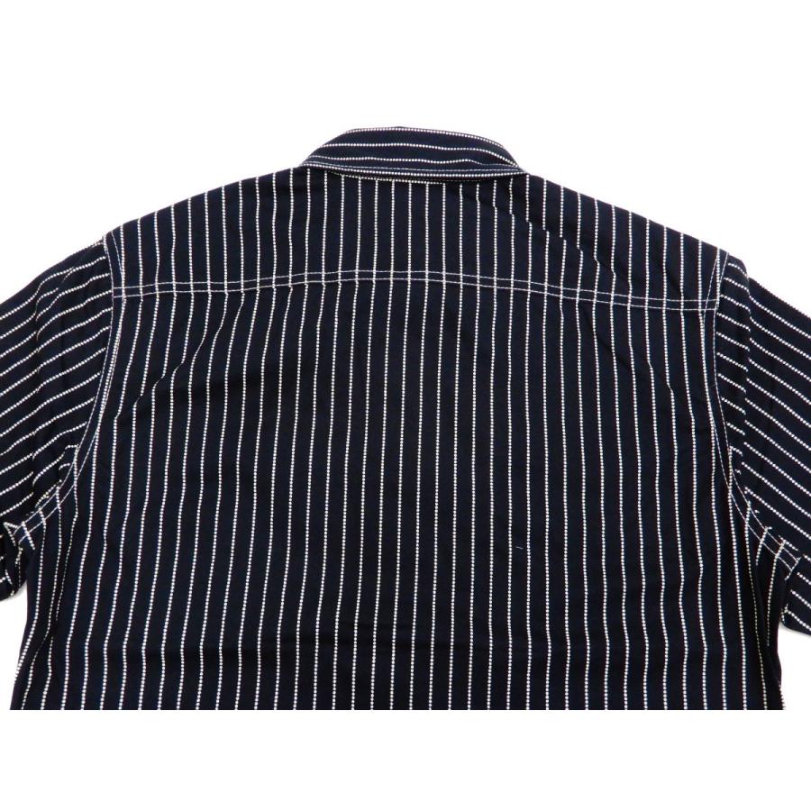 VANSON（バンソン） ウォバッシュ ワークシャツ 半袖シャツ クロス