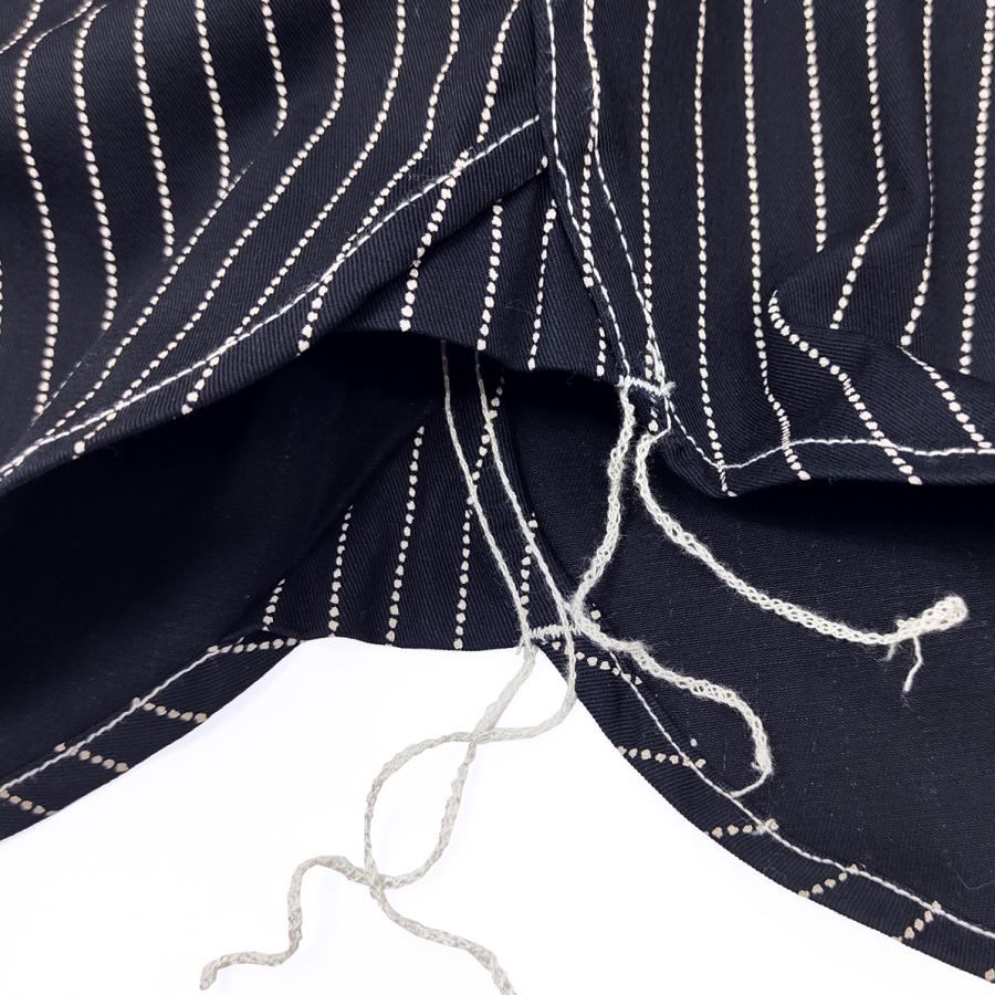 VANSON（バンソン） ウォバッシュストライプ ワークシャツ ツイル 半袖