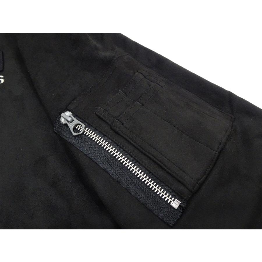 VANSON（バンソン） 起毛プレーティング MA-1 VANSON ストレッチ
