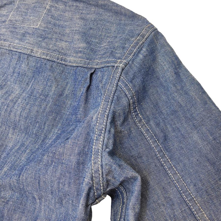 鬼デニム 13oz シャンブレージャケット ONI Denim セカンドモデル