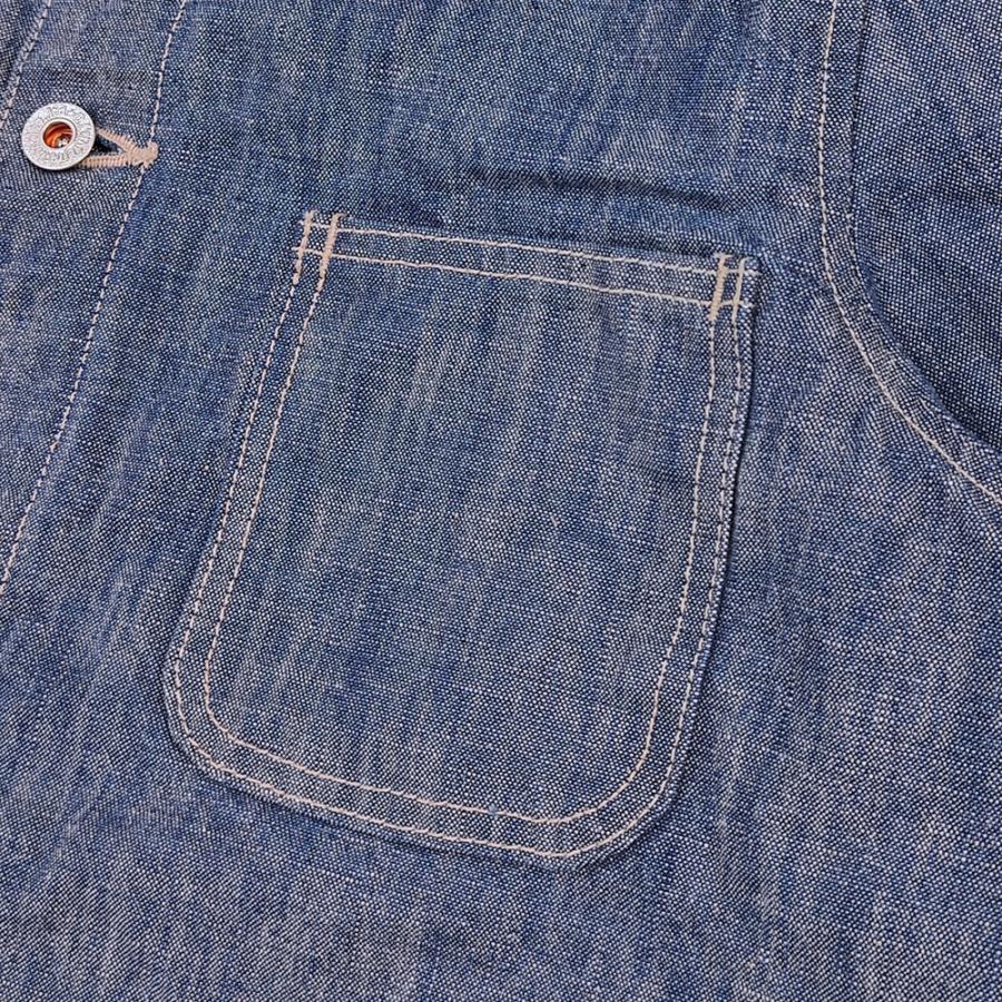 鬼デニム 13oz シャンブレーカバーオール ONI Denim ワークコート