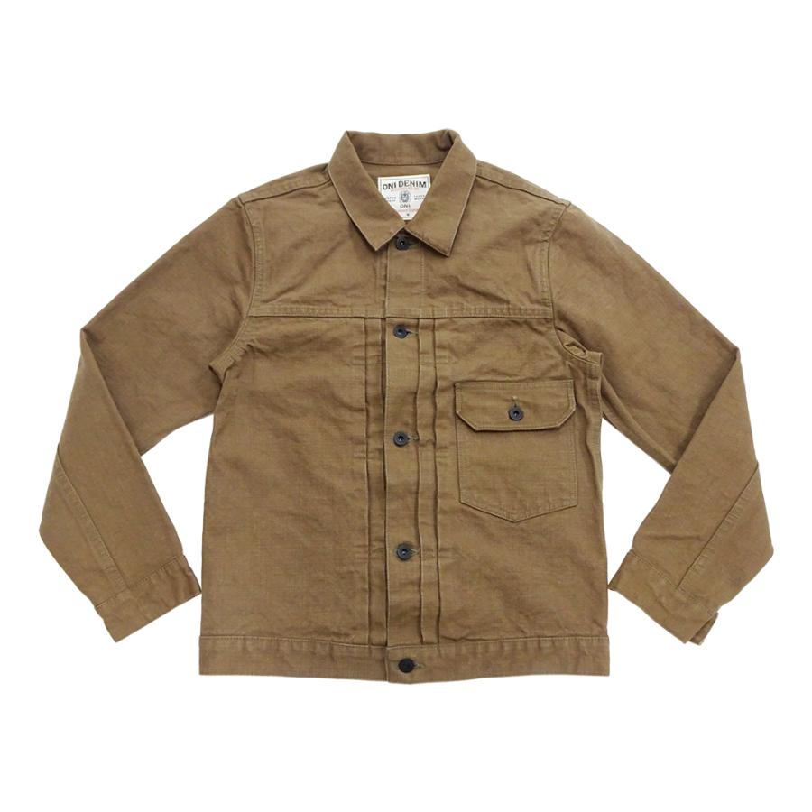 鬼デニム ヘビーオックス ジャケット ONI DENIM 13oz. 硫化染め 1st