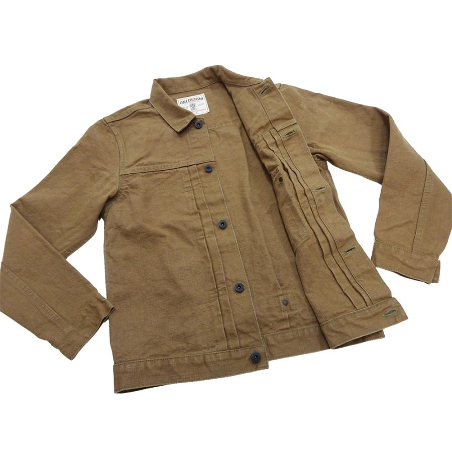 鬼デニム ヘビーオックス ジャケット ONI DENIM 13oz. 硫化染め 1st