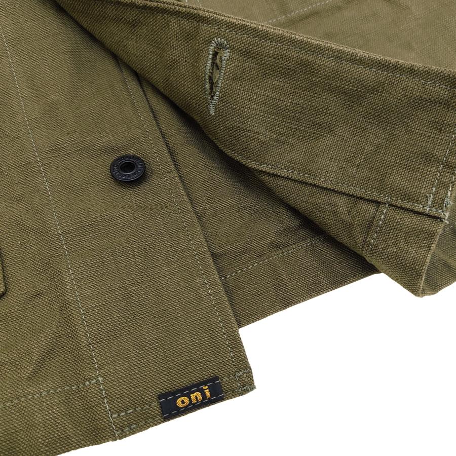 鬼デニム カバーオール ONI Denim 13.5oz 硫化染め ヘビー 鬼デニム カバーオール ONI Denim 13.5oz 硫化染め ヘビー