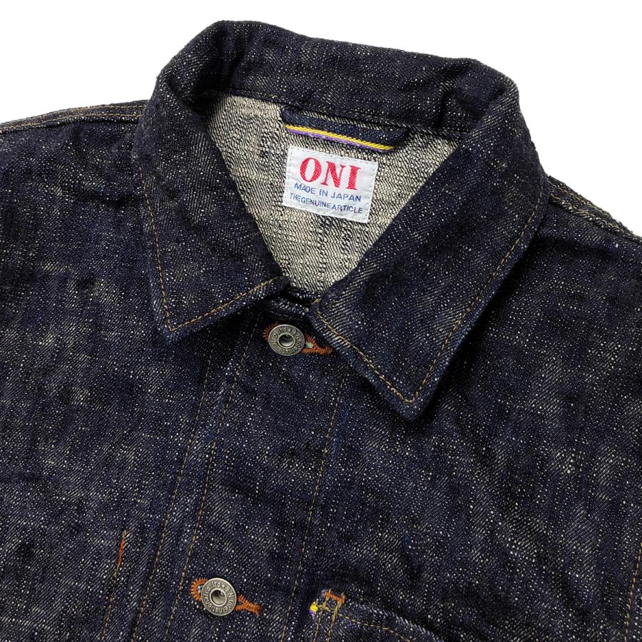 鬼デニム 17oz 鬼絣デニム カバーオール ONI Denim ワークコート