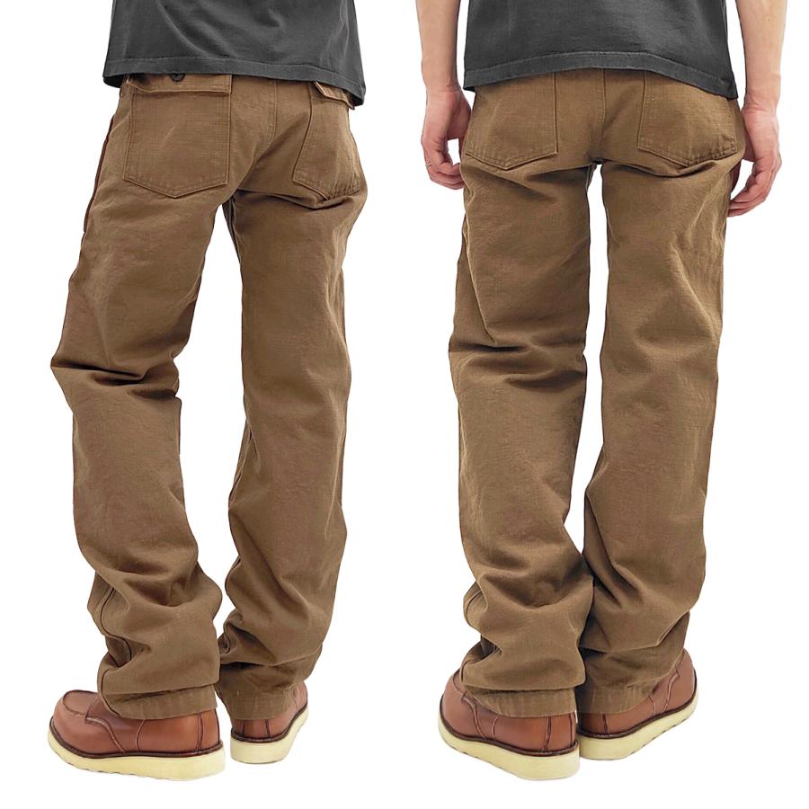 45rpm 日本製 ライトオンスデニム ベイカー風ビンテージ加工パンツ ONI DENIM 鬼デニム 13oz Baker Pants lot ONI-207HOX color OLB size