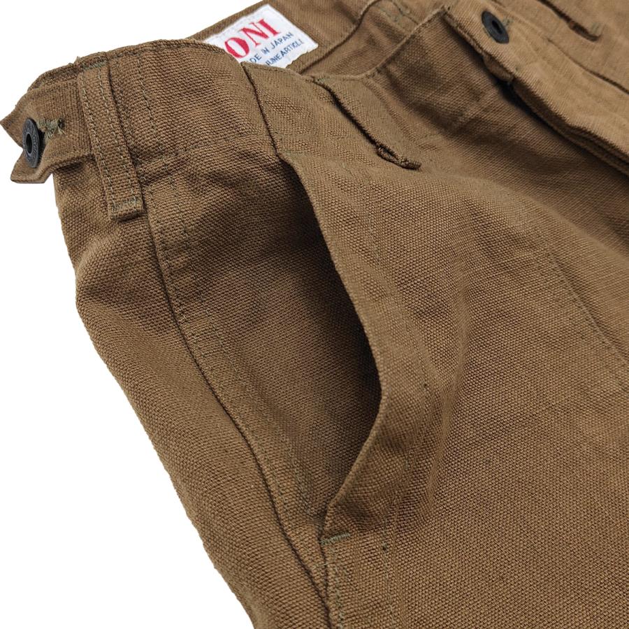 鬼デニム ヘビーオックス ベイカーパンツ ONI Denim 13oz. 硫化染め