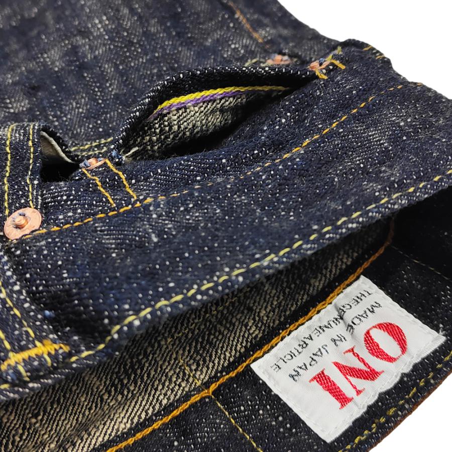 鬼デニム 17oz 鬼絣デニム ジーンズ ONI Denim ニートストレート 