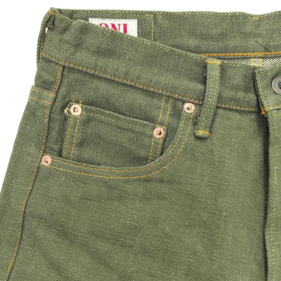 スターチームデニムオリーブ スターチームデニムオリーブ STAR TEAMCARPENTER JEANS - Apple Butter