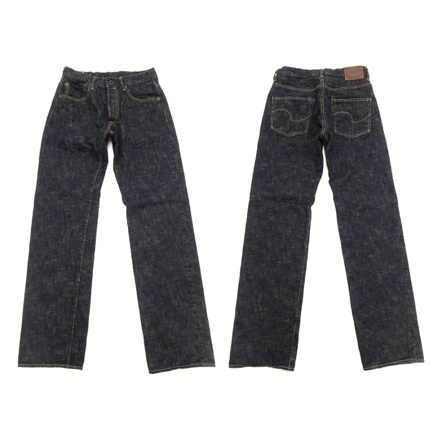 鬼デニム バンピーデニムパンツ ONI Denim 17oz. 黄土色製品染め