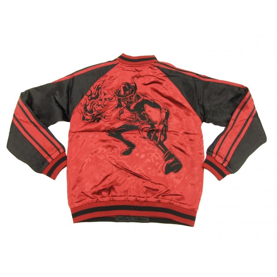 ワンピース スカジャン OPSJ-002 ONE PIECE 火拳のエース メンズ