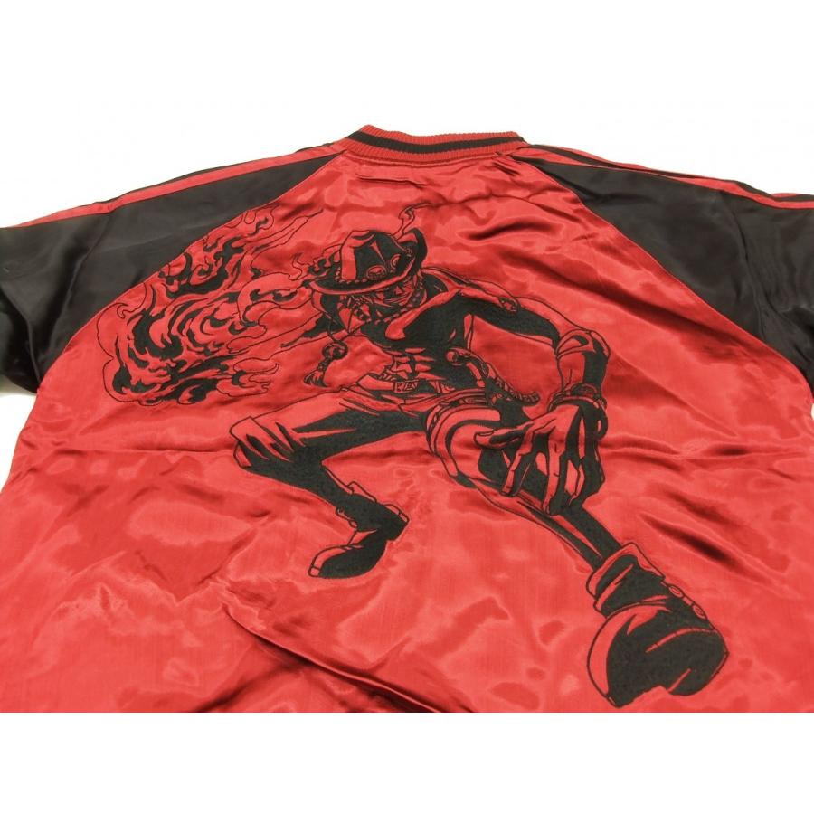 ワンピース スカジャン OPSJ-002 ONE PIECE 火拳のエース メンズ