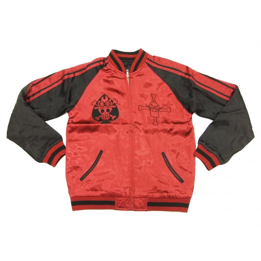 ワンピース スカジャン OPSJ-002 ONE PIECE 火拳のエース メンズ