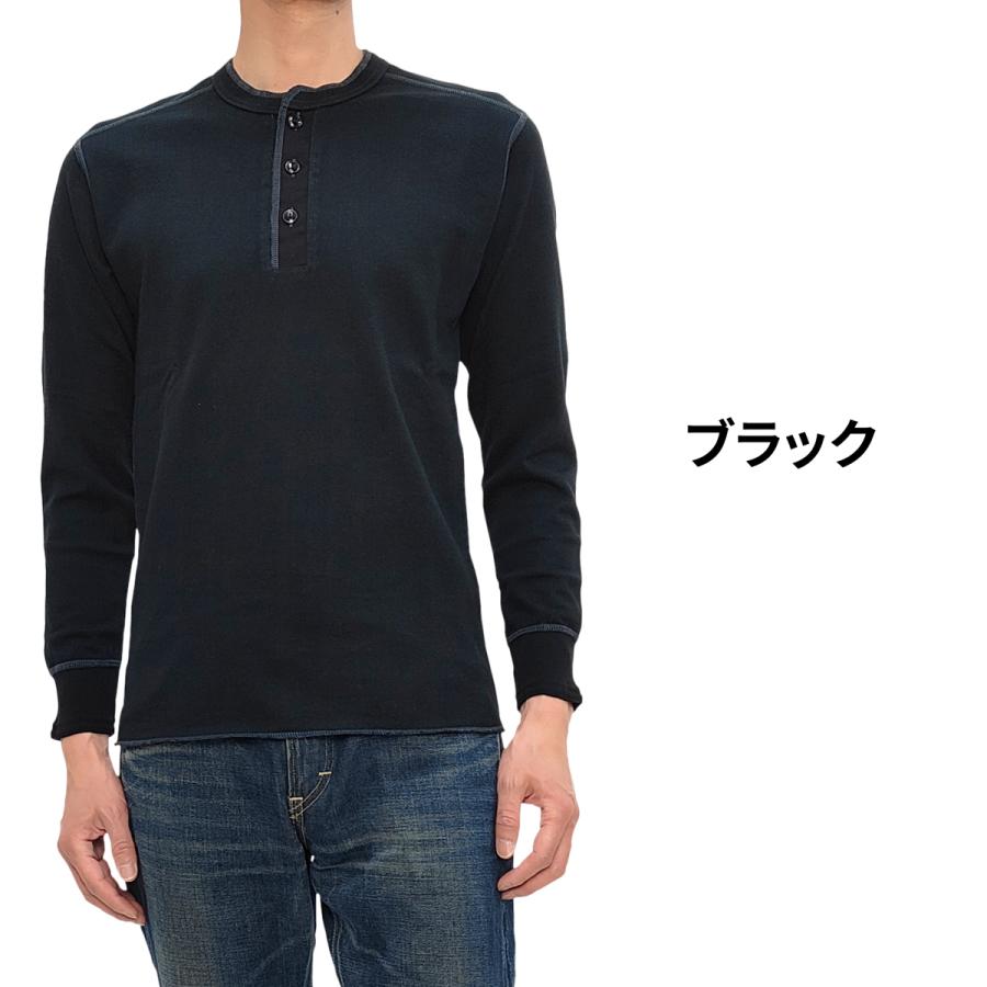 Pherrow's（フェローズ） ヘンリーネック フライス ロンT PHERROWS