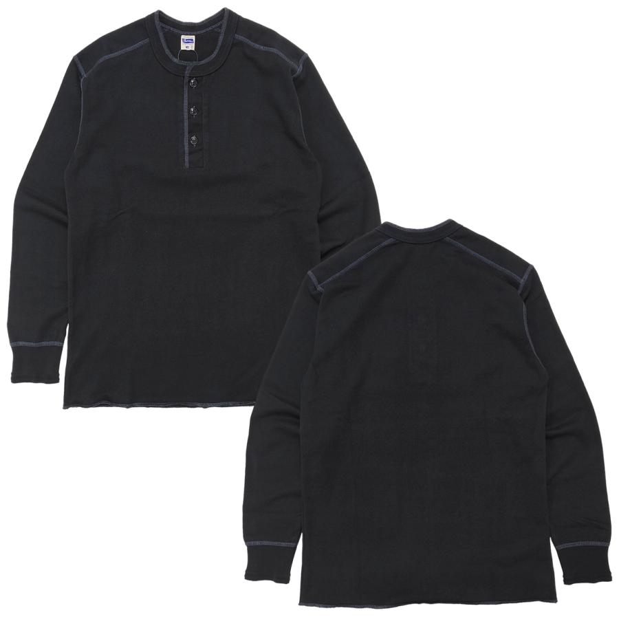 Pherrow's（フェローズ） ヘンリーネック フライス ロンT PHERROWS