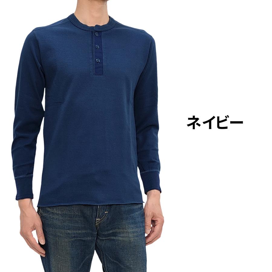 フェローズ Pherrow's（フェローズ） ヘンリーネック フライス ロンT PHERROWS