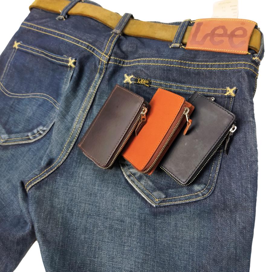 SALT&SUGAR ソルト&シュガー レザーキーケース 牛革 プルアップ