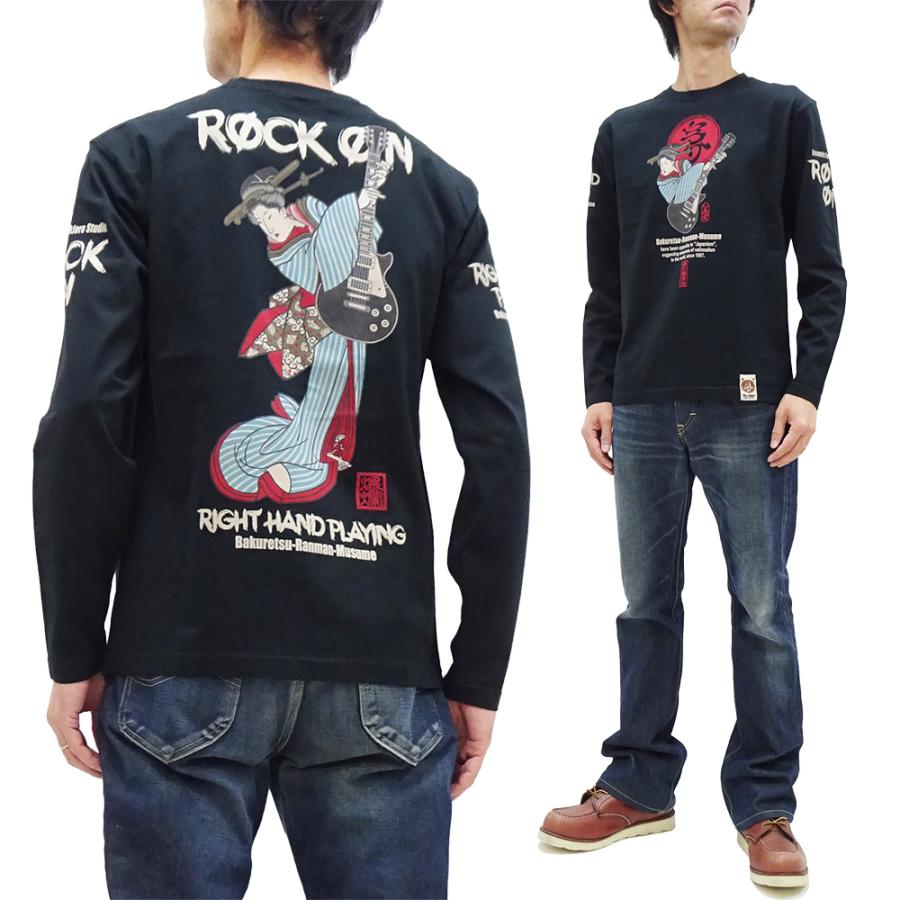 B-R-M 爆裂爛漫娘 爆裂爛漫娘 長袖Tシャツ B-R-M 爆烈 花魁 ROCK ON