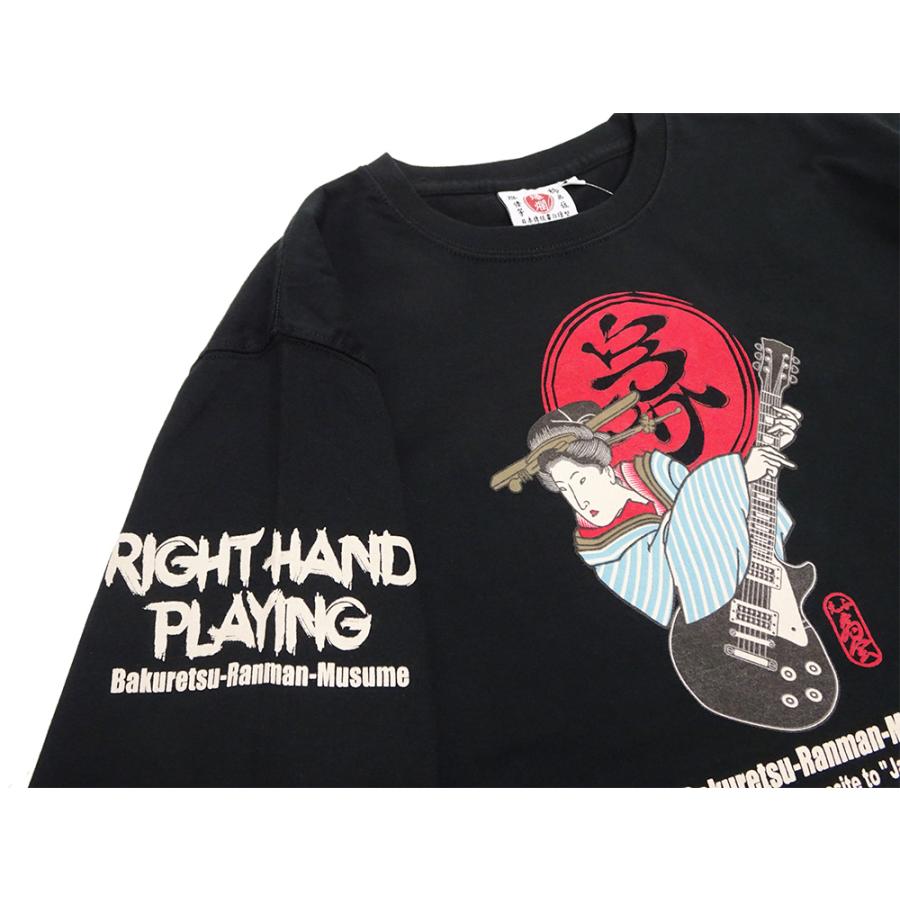 B-R-M 爆裂爛漫娘 爆裂爛漫娘 長袖Tシャツ B-R-M 爆烈 花魁 ROCK ON