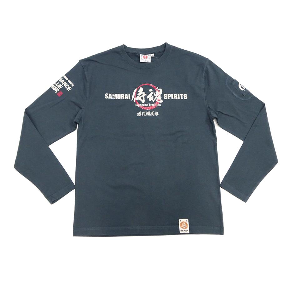 B-R-M 爆裂爛漫娘 爆裂爛漫娘 長袖Tシャツ B-R-M 爆烈 サムライ