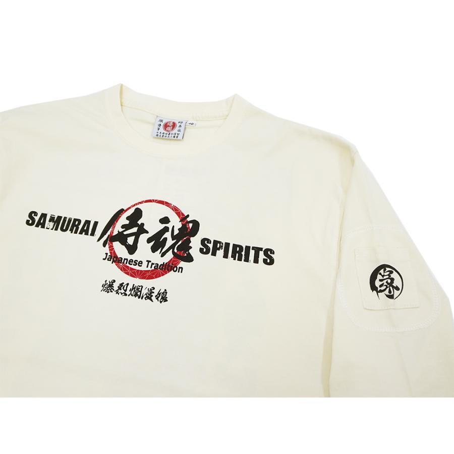 B-R-M 爆裂爛漫娘 爆裂爛漫娘 長袖Tシャツ B-R-M 爆烈 サムライ