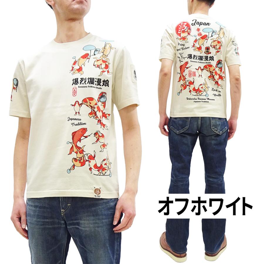 B-R-M 爆裂爛漫娘 爆裂爛漫娘 和柄 半袖Tシャツ B-R-M 爆烈 浮世絵