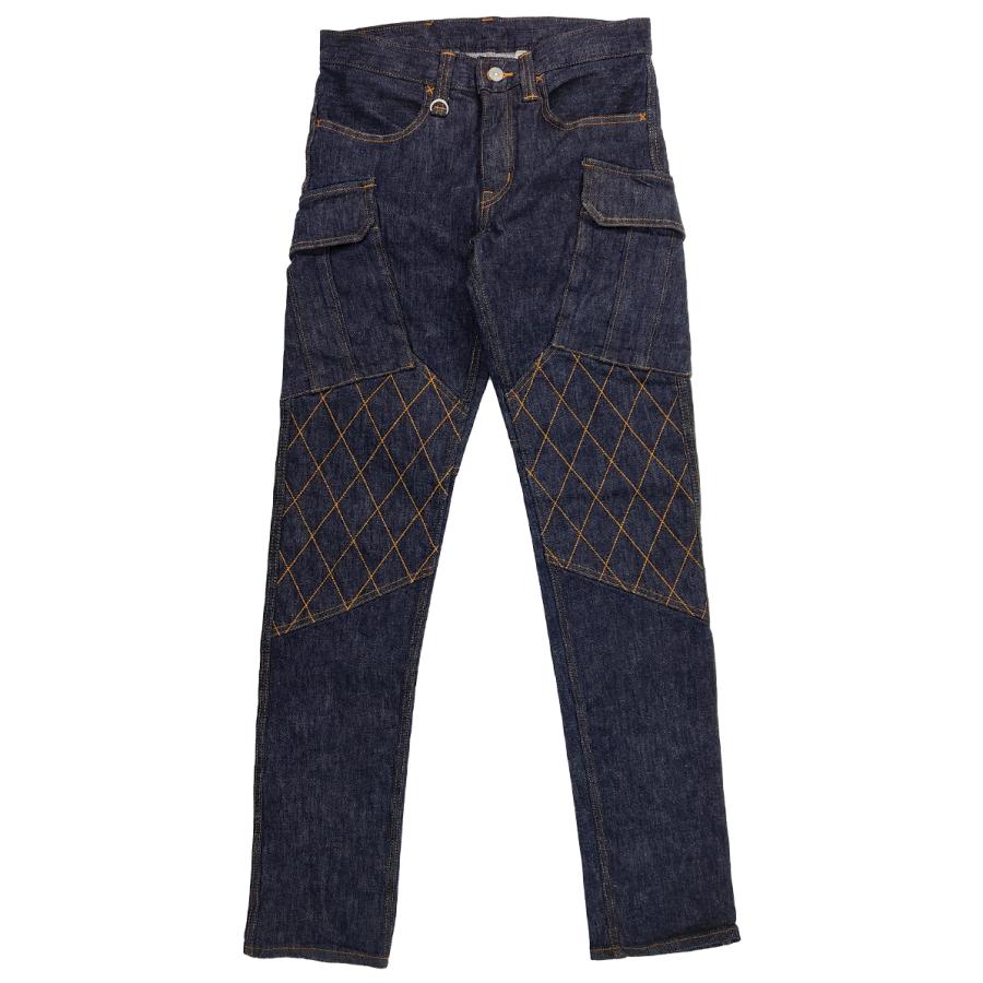 【新品】児島ジーンズ 30インチ RNB-117　ストレッチデニム ダブルニー 児島ジーンズ デニムパンツ KOJIMA GENES 13oz ダブルニーカーゴ