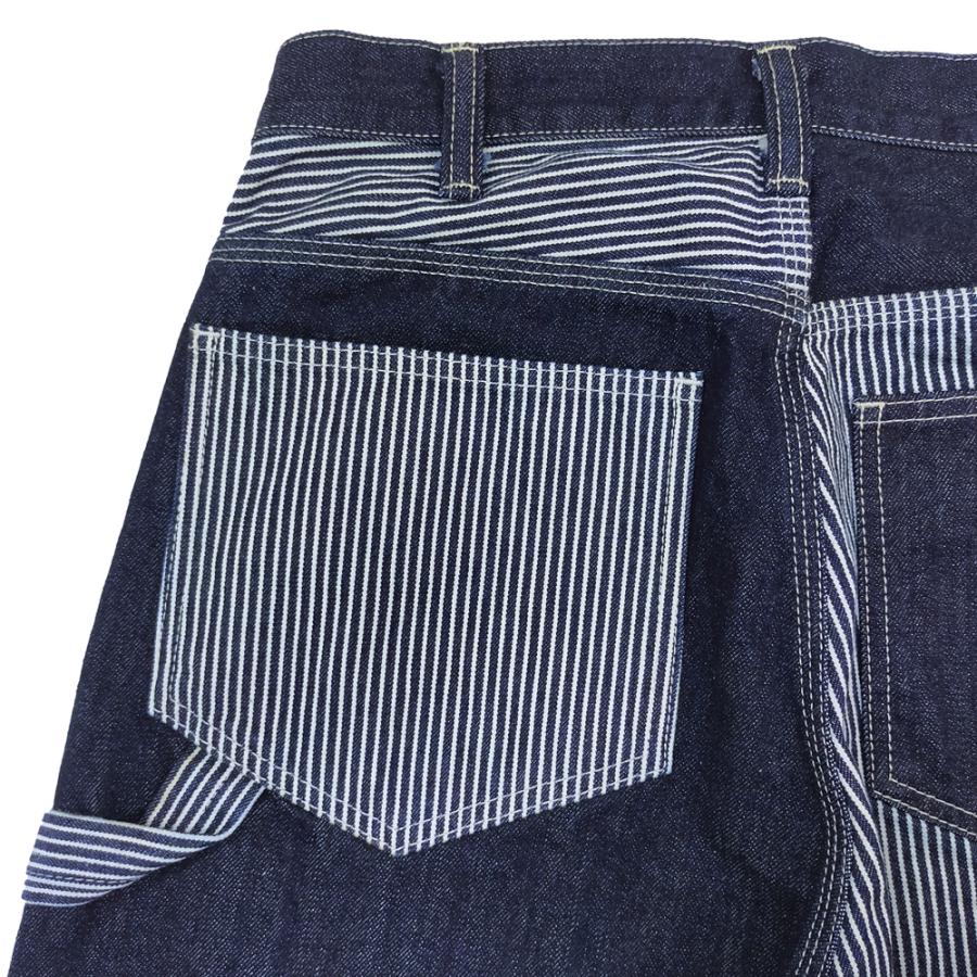 児島ジーンズ マルチコンボ ペインターショーツ KOJIMA GENES デニム×ヒッコリー ワークショートパンツ RNB-1377 新品_15