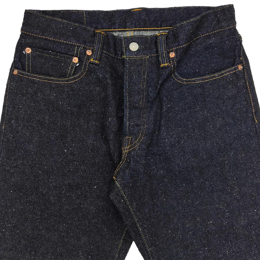 児島ジーンズ デニムパンツ KOJIMA GENES 20oz ネップデニム ストレートジーンズ 青耳セルビッチ RNB-1411 新品の画像