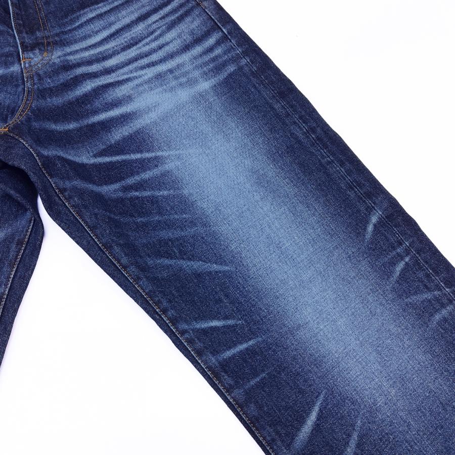 児島ジーンズ デニムパンツ 13oz. ワイドストレート ユーズドウェル
