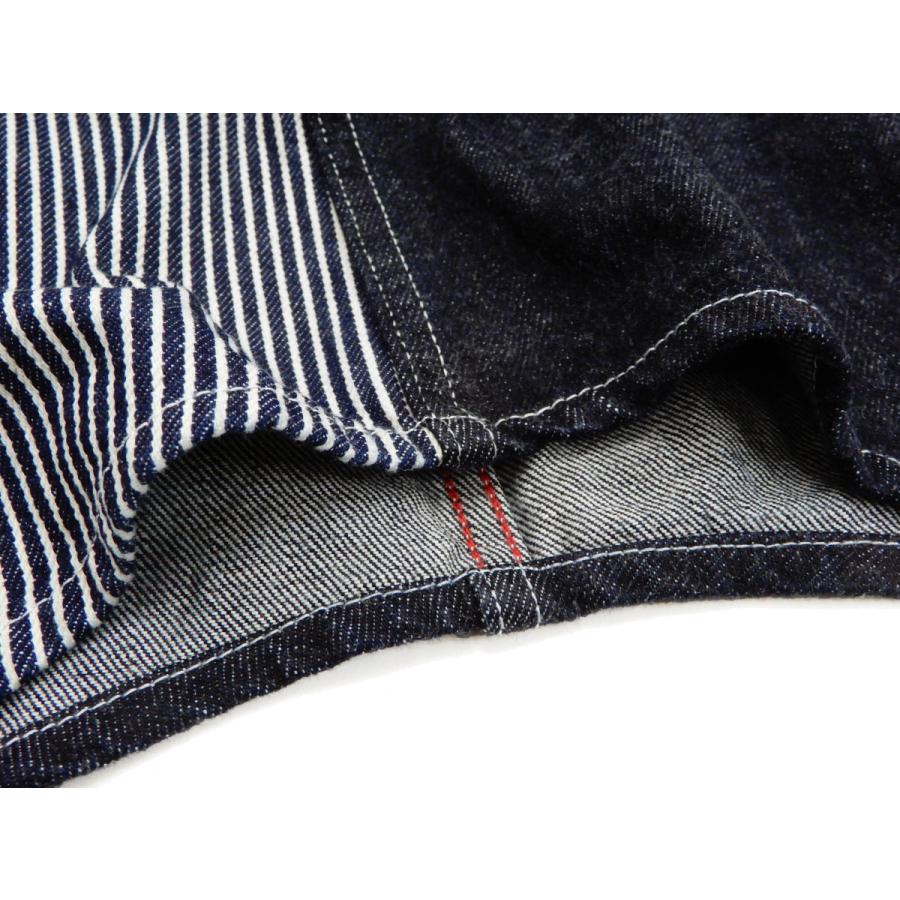 児島ジーンズ マルチコンボ ワークシャツ Kojima Genes 13oz デニム