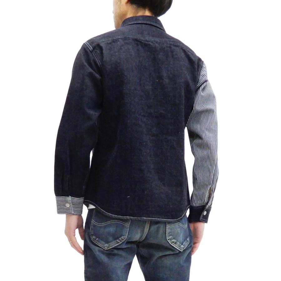 児島ジーンズ マルチコンボ ワークシャツ Kojima Genes 13oz デニム