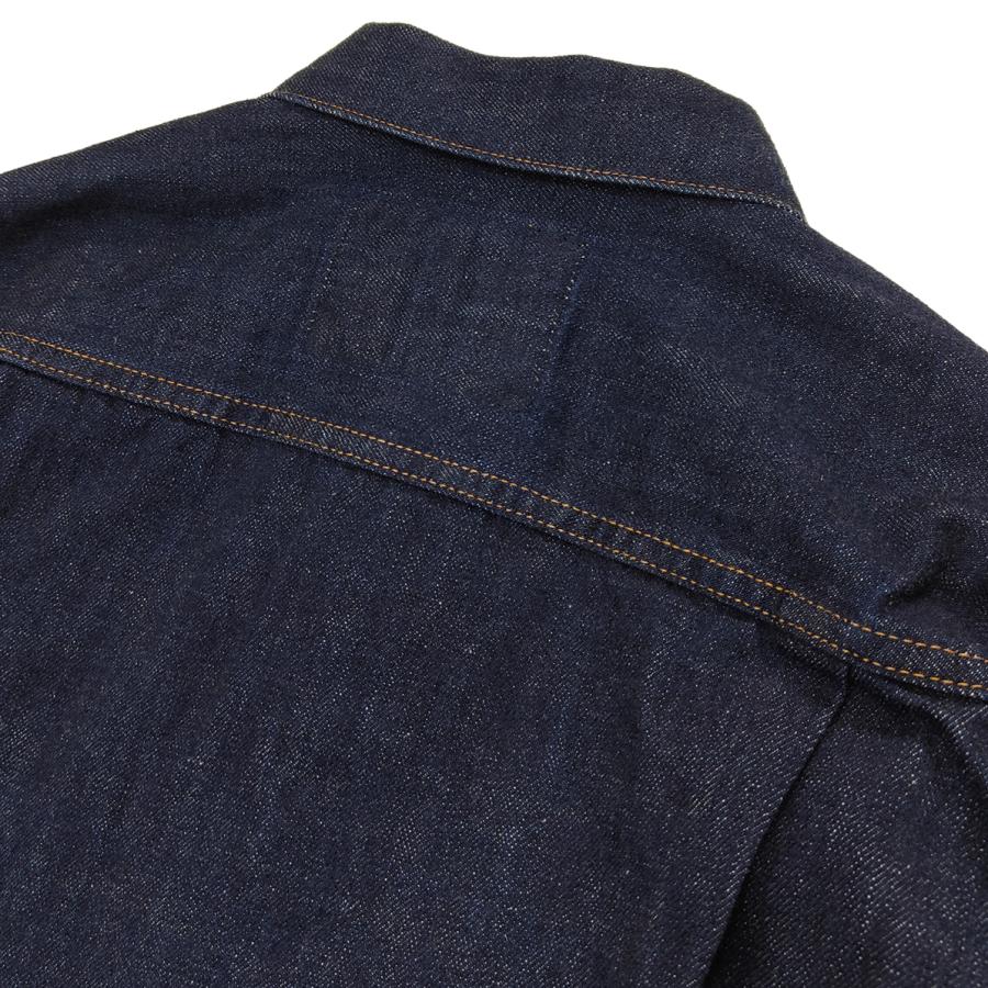児島ジーンズ デニムジャケット KOJIMA GENES 15oz セルビッチ セカンドモデル Gジャン RNB-552 新品の画像