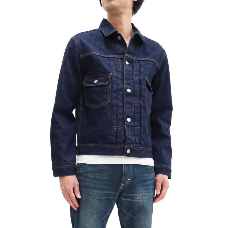 児島ジーンズ デニムジャケット  KOJIMA GENES 15oz セルビッチ セカンドモデル Gジャン RNB-552 新品｜rodeomatubara｜15