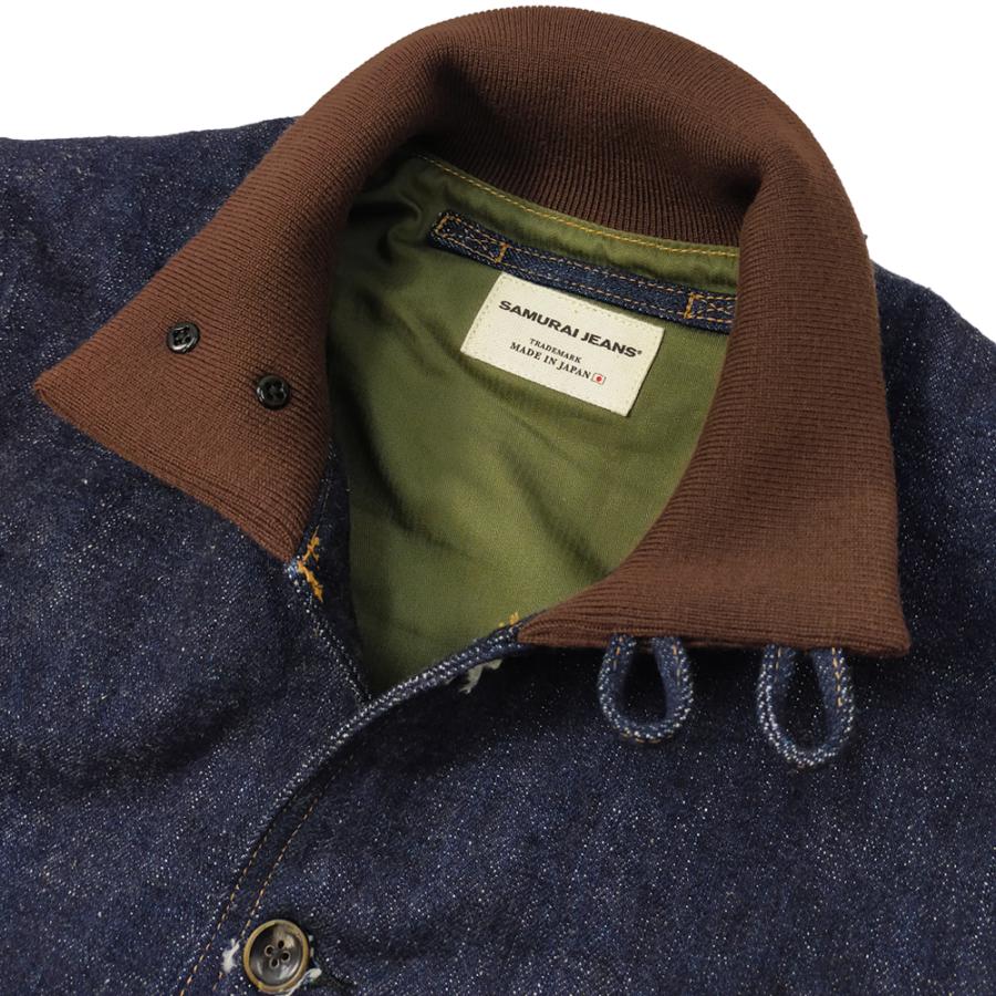 サムライジーンズ デニム A-1 フライトジャケット Samurai Jeans サムライジーンズ デニム A-1 フライトジャケット Samurai Jeans