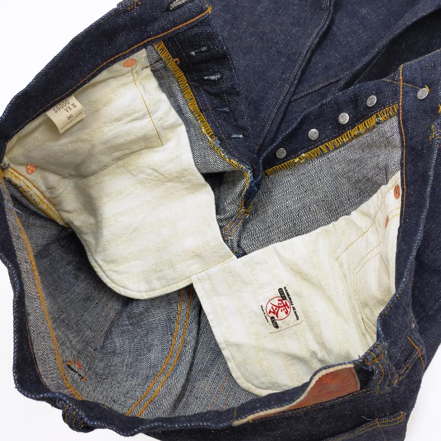 サムライジーンズ 17oz 武士道セルビッチ デニムパンツ S5000VXII 零