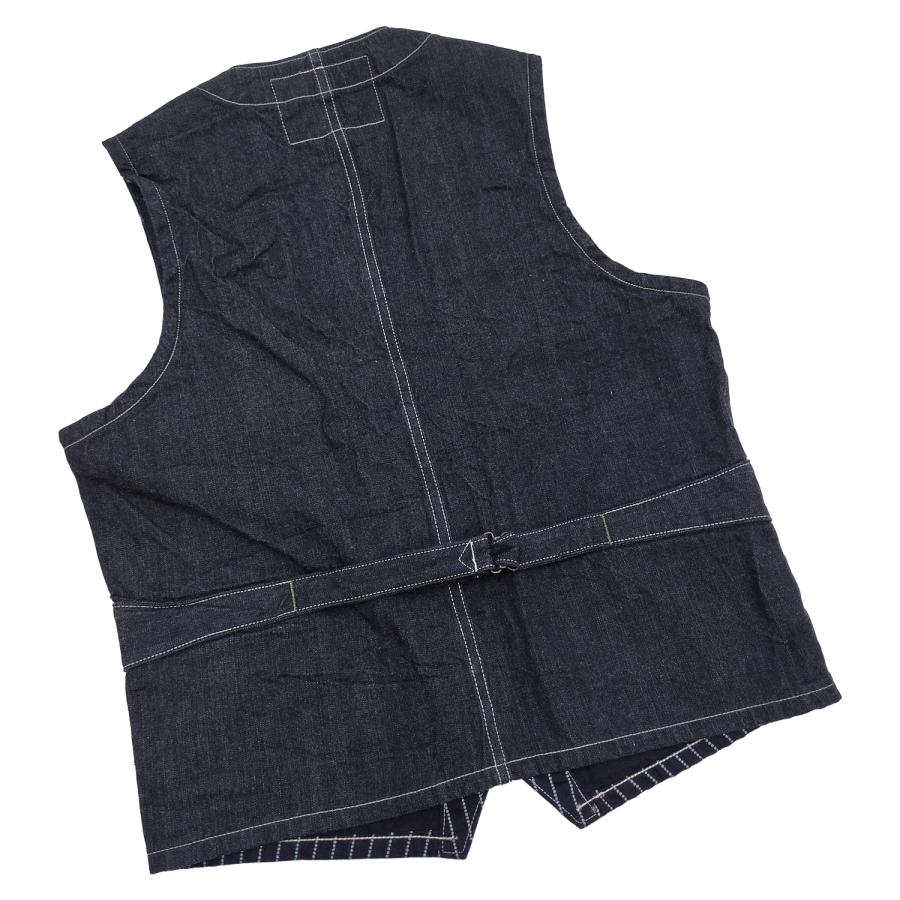 SUGAR CANE シュガーケーン 9oz ウォバッシュストライプ ワーク ベスト