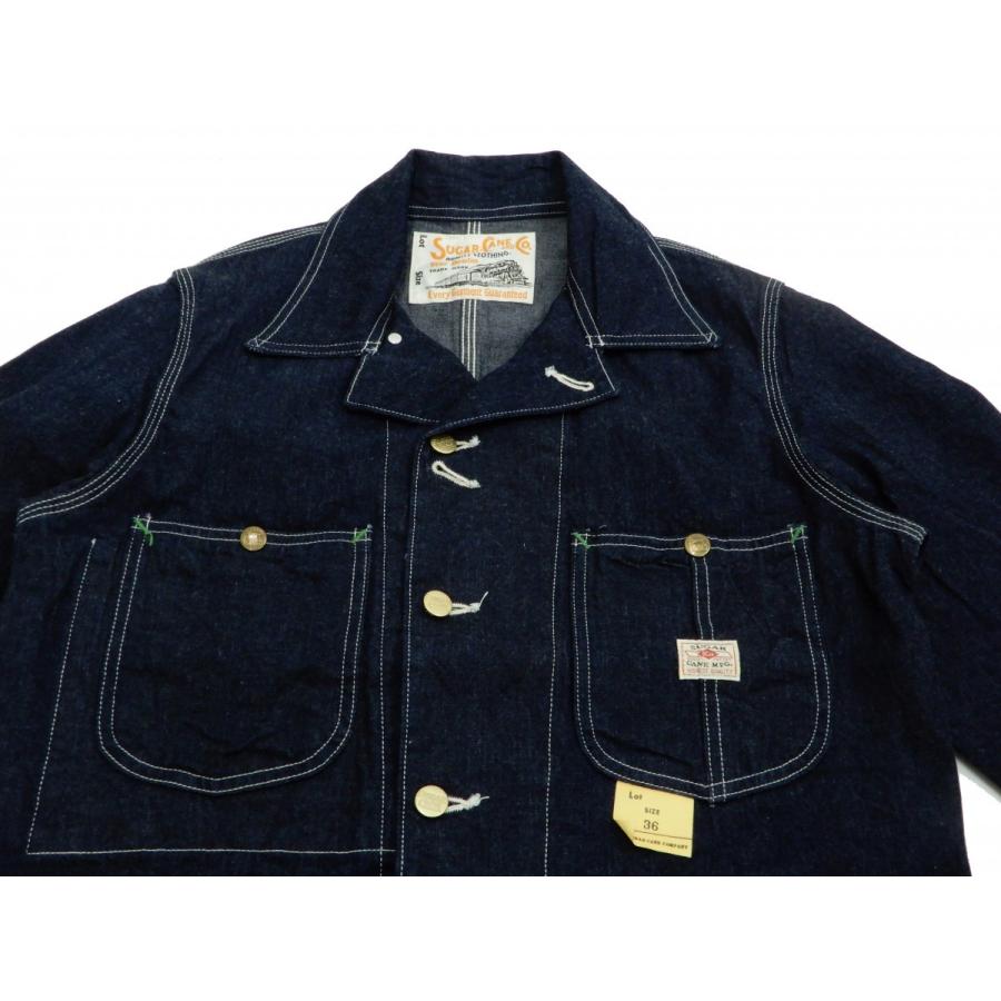 SUGAR CANE シュガーケーン SC14371 ブルーデニム ワークコート SUGAR CANE シュガーケーン SC14371 ブルーデニム ワークコート