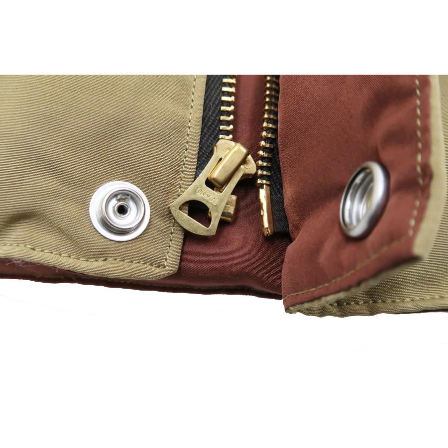 SUGAR CANE シュガーケーン ダウンベスト Sugar Cane レザーヨーク