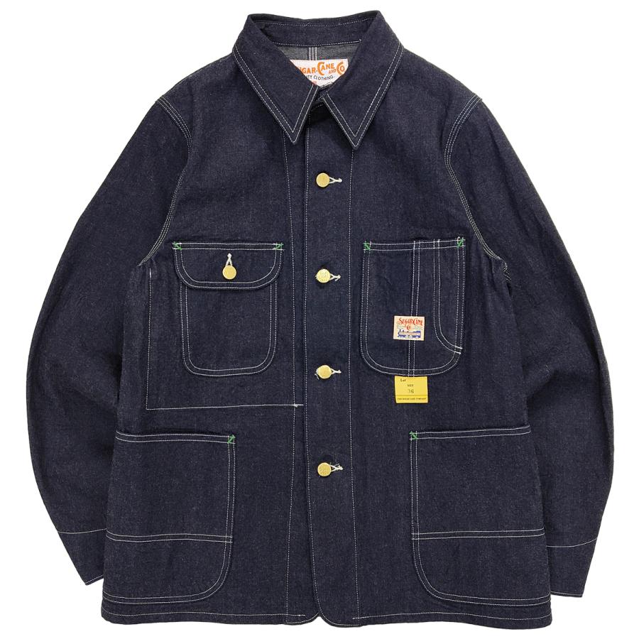 SUGAR CANE シュガーケーン 11oz ブルーデニム ワークコート Sugar