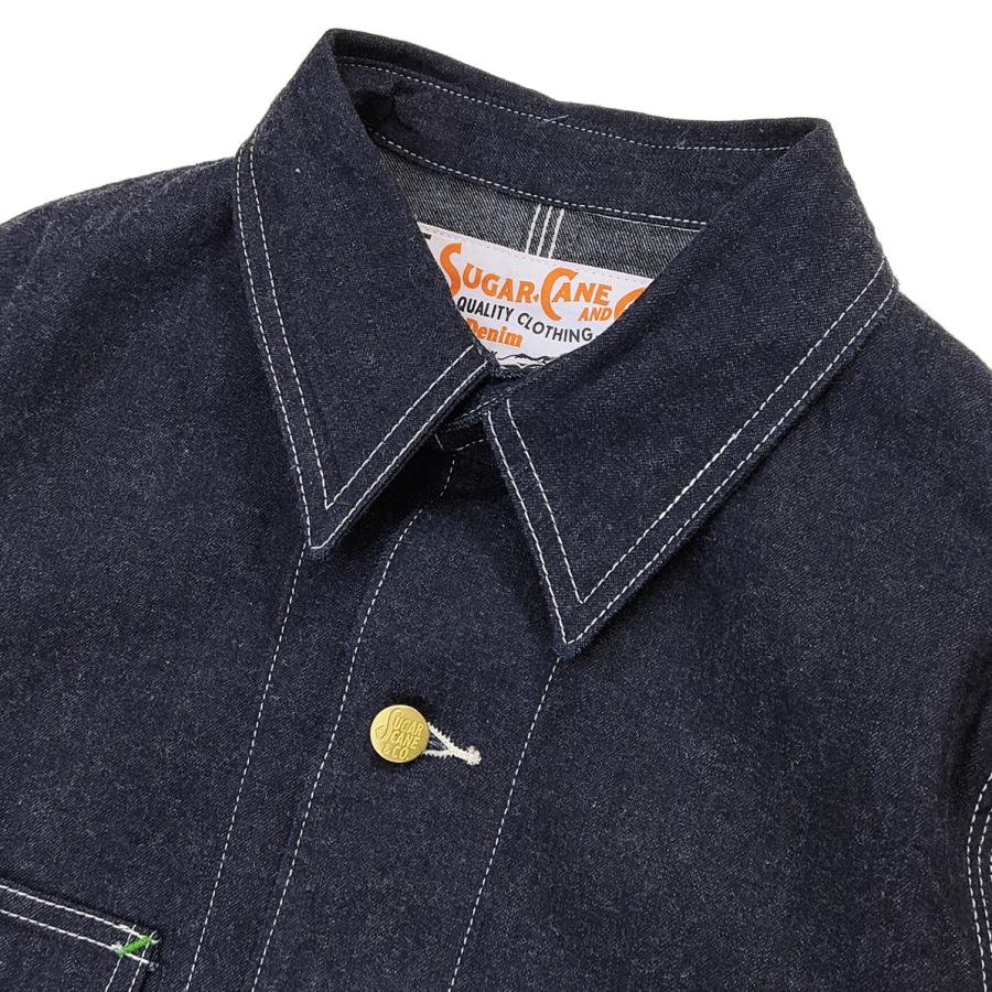 SUGAR CANE シュガーケーン 11oz ブルーデニム ワークコート Sugar