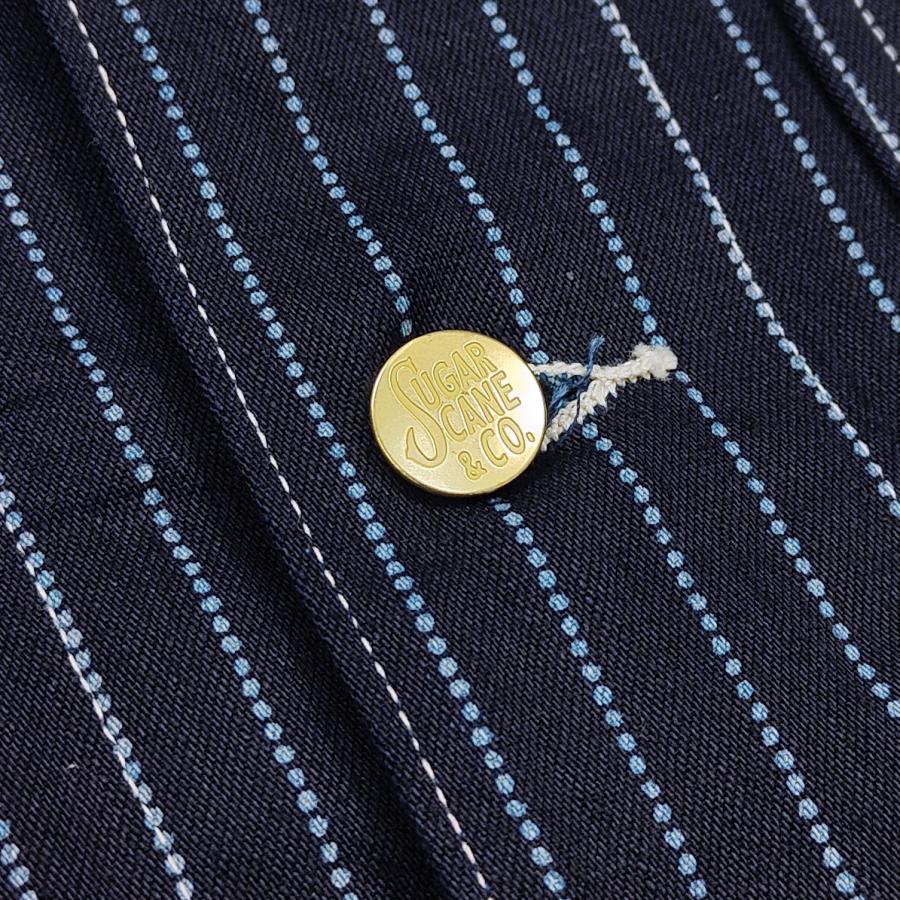 SUGAR CANE シュガーケーン 9oz ウォバッシュストライプ ワークコート